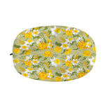Vintage Daffodil Flower Pattern Print Car Side Mirror Covers