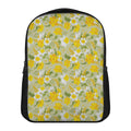 Vintage Daffodil Flower Pattern Print Casual Backpack