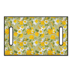 Vintage Daffodil Flower Pattern Print Golf Cart Seat Cover