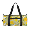 Vintage Daffodil Flower Pattern Print Gym Bag