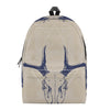 Vintage Deer Skull Print Backpack