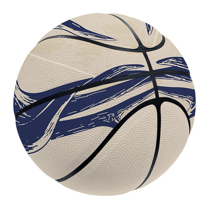 Vintage Deer Skull Print Basketball