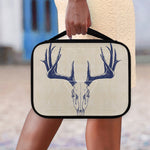 Vintage Deer Skull Print Classic Bible Case