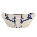 Vintage Deer Skull Print Fanny Pack