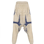 Vintage Deer Skull Print Hammer Pants