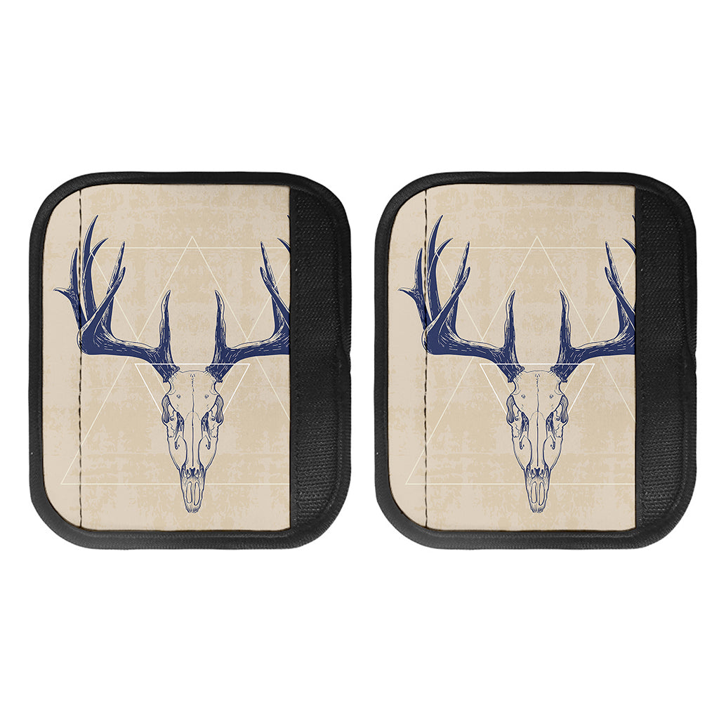 Vintage Deer Skull Print Handle Covers