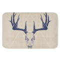 Vintage Deer Skull Print Indoor Door Mat