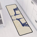 Vintage Deer Skull Print Long Kitchen Mat