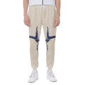 Vintage Deer Skull Print Joggers