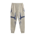 Vintage Deer Skull Print Sweatpants