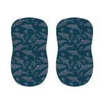 Vintage Dolphins Pattern Print Bar Stool Covers