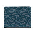 Vintage Dolphins Pattern Print Bifold Wallet