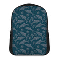 Vintage Dolphins Pattern Print Casual Backpack