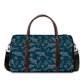Vintage Dolphins Pattern Print Duffel Bag