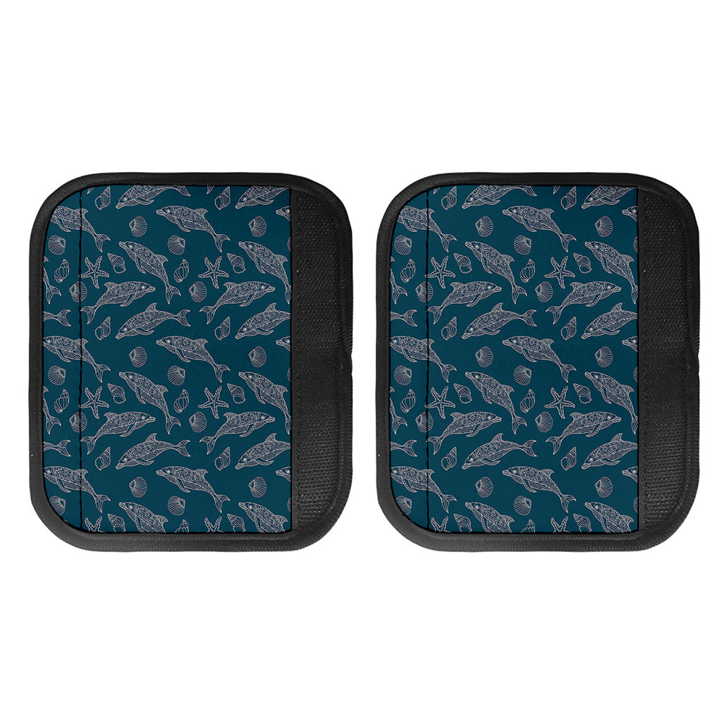 Vintage Dolphins Pattern Print Handle Covers
