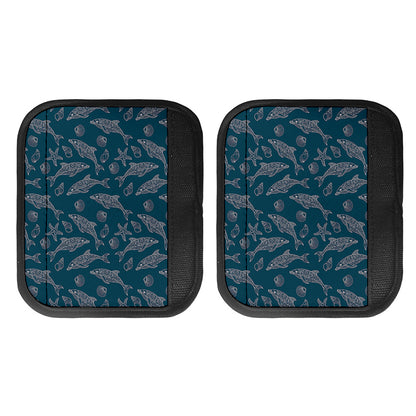 Vintage Dolphins Pattern Print Handle Covers