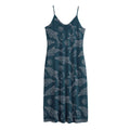 Vintage Dolphins Pattern Print Jersey Midi Cami Dress