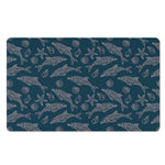 Vintage Dolphins Pattern Print Polyester Doormat