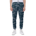 Vintage Dolphins Pattern Print Joggers