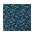 Vintage Dolphins Pattern Print Silk Bandana