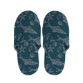 Vintage Dolphins Pattern Print Slippers