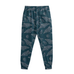 Vintage Dolphins Pattern Print Sweatpants