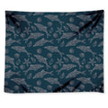 Vintage Dolphins Pattern Print Tapestry