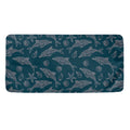 Vintage Dolphins Pattern Print Towel