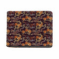 Vintage Dragon Flower Pattern Print Bifold Wallet