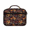 Vintage Dragon Flower Pattern Print Briefcase Bible Bag