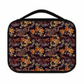 Vintage Dragon Flower Pattern Print Classic Bible Case