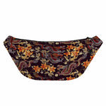 Vintage Dragon Flower Pattern Print Fanny Pack