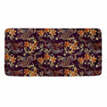Vintage Dragon Flower Pattern Print Towel
