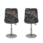 Vintage Dragonfly Pattern Print Bar Stool Covers