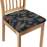 Vintage Dragonfly Pattern Print Chair Cushion Cover