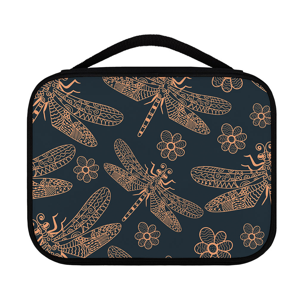 Vintage Dragonfly Pattern Print Classic Bible Case