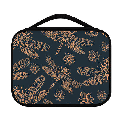 Vintage Dragonfly Pattern Print Classic Bible Case