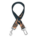 Vintage Dragonfly Pattern Print Dog Seat Belt