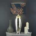 Vintage Dragonfly Pattern Print Drum Lamp Shade