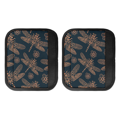 Vintage Dragonfly Pattern Print Handle Covers
