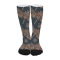 Vintage Dragonfly Pattern Print Long Socks
