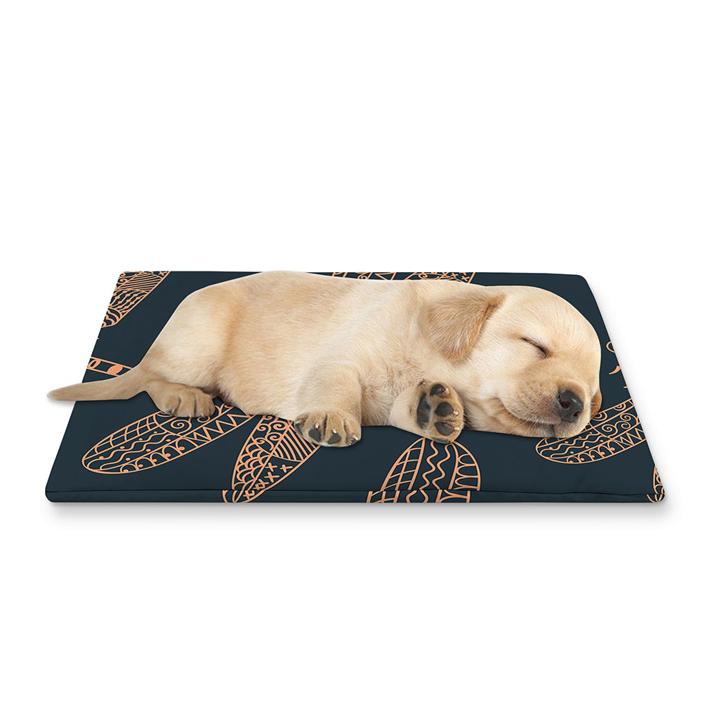 Vintage Dragonfly Pattern Print Pet Cooling Mat Cover