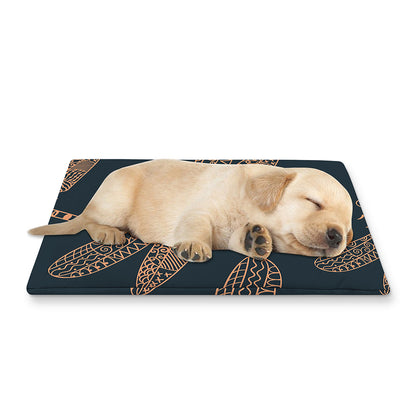 Vintage Dragonfly Pattern Print Pet Cooling Mat Cover