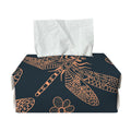 Vintage Dragonfly Pattern Print Rectangle Tissue Box Cover