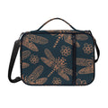 Vintage Dragonfly Pattern Print Shoulder Strap Bible Bag