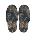 Vintage Dragonfly Pattern Print Slippers
