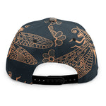 Vintage Dragonfly Pattern Print Snapback Cap