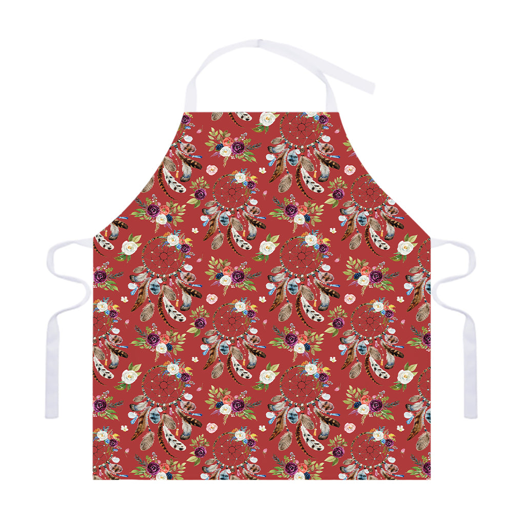 Vintage Dream Catcher Pattern Print Adjustable Apron