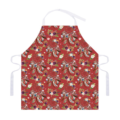 Vintage Dream Catcher Pattern Print Adjustable Apron