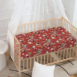 Vintage Dream Catcher Pattern Print Baby Crib Sheet